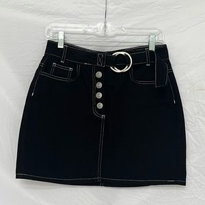 Urban Outfitters BDG Black Denim mini skirt | Size: M
